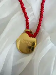 VC KIRMIZI DETAY KOLYE 4